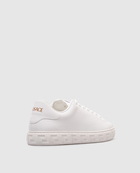 Versace White Greca sneakers 10144601A09608