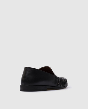 Marsell Black Mocasso Draped Leather Loafers MM4651091