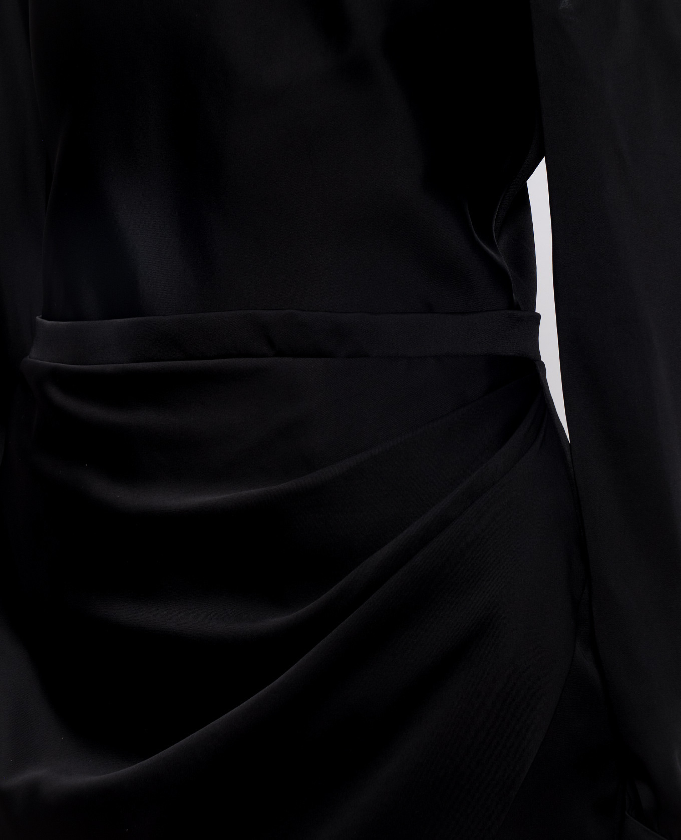 

Cameron black one-shoulder midi dress Simkhai