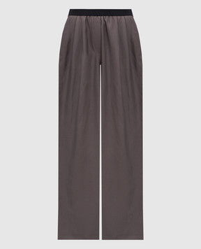Lou Lou Studio TAKAROA gray linen pants TAKAROA