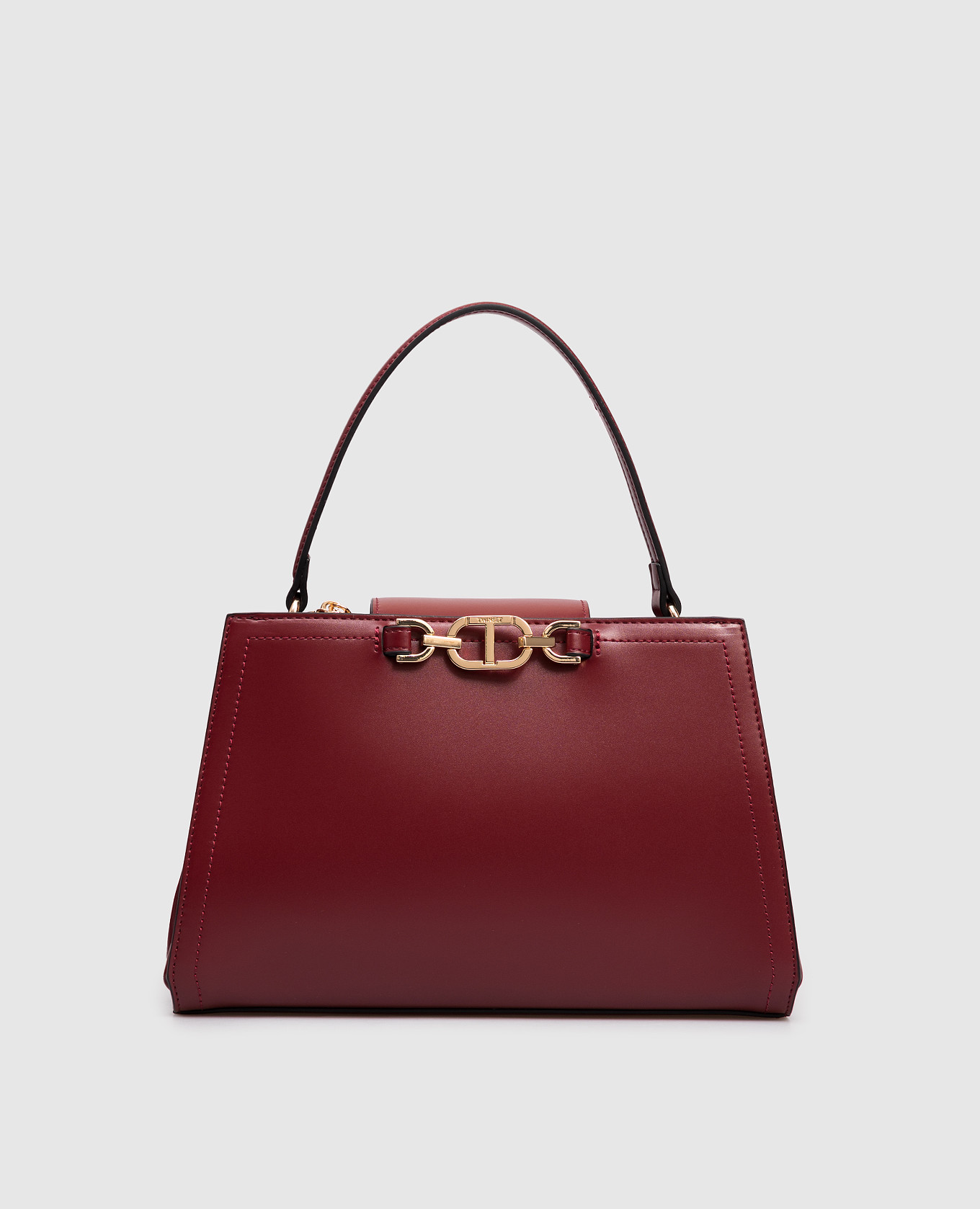 Burgundy First Class Trapeze Bag Twinset