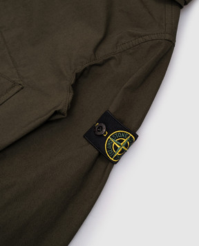 Stone Island Children's green jacket with logo patch K1S164100006S000168