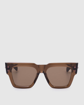 Balmain Brown B-Army Sunglasses BPS164C52w