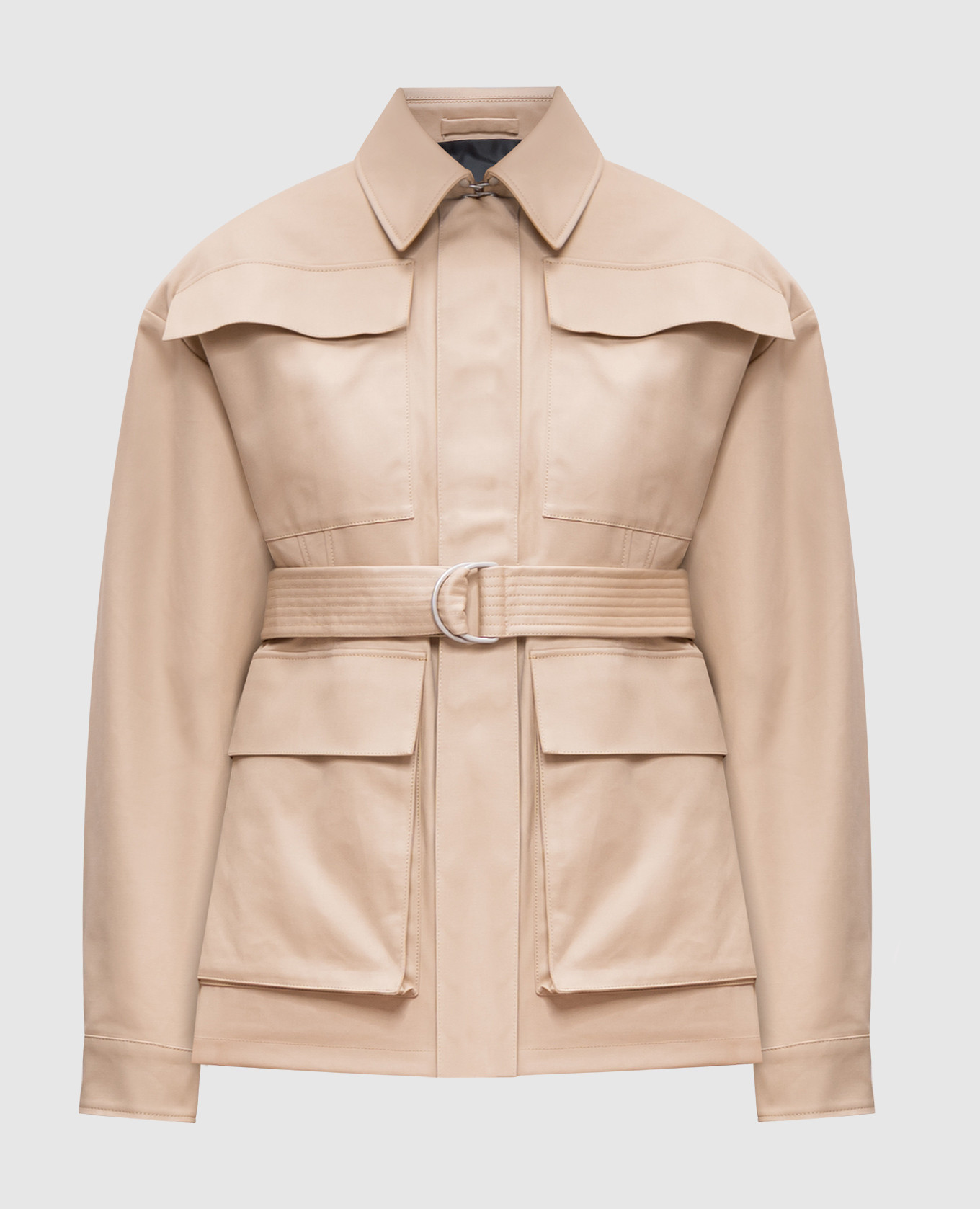 

Beige jacket WARDROBE.NYC