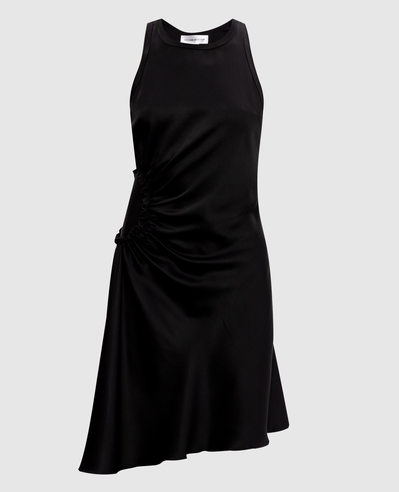 Black dress with drapery Victoria Beckham