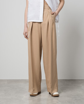 MooRER Beige pants RIVEN RIVENNTF