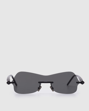 Kuboraum Occhiali da sole neri P90 KRSP90BMBBCT00FU