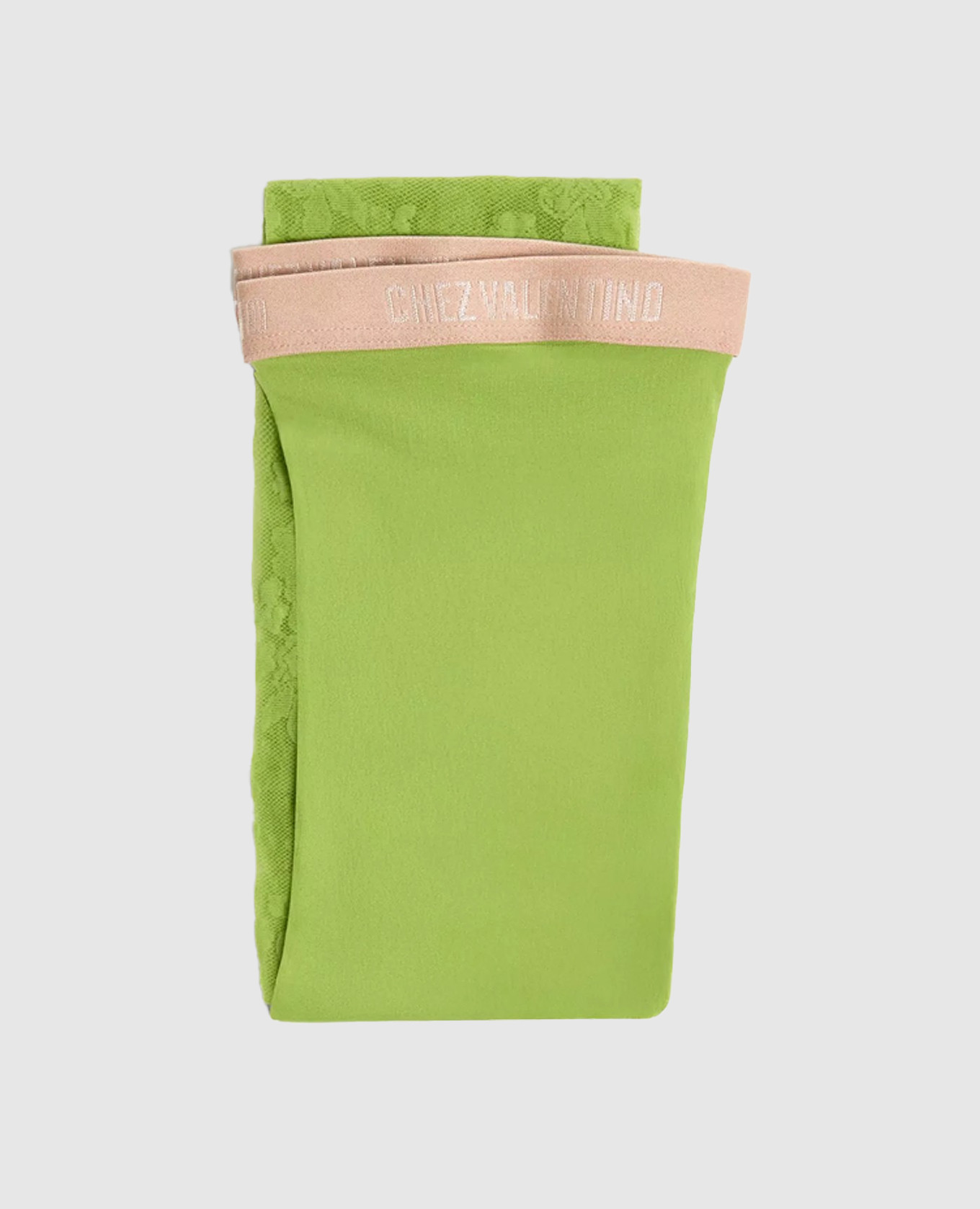 

Green lace tights Valentino