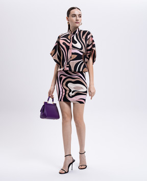 PUCCI Dress with silk in a branded print 5HJG505H761