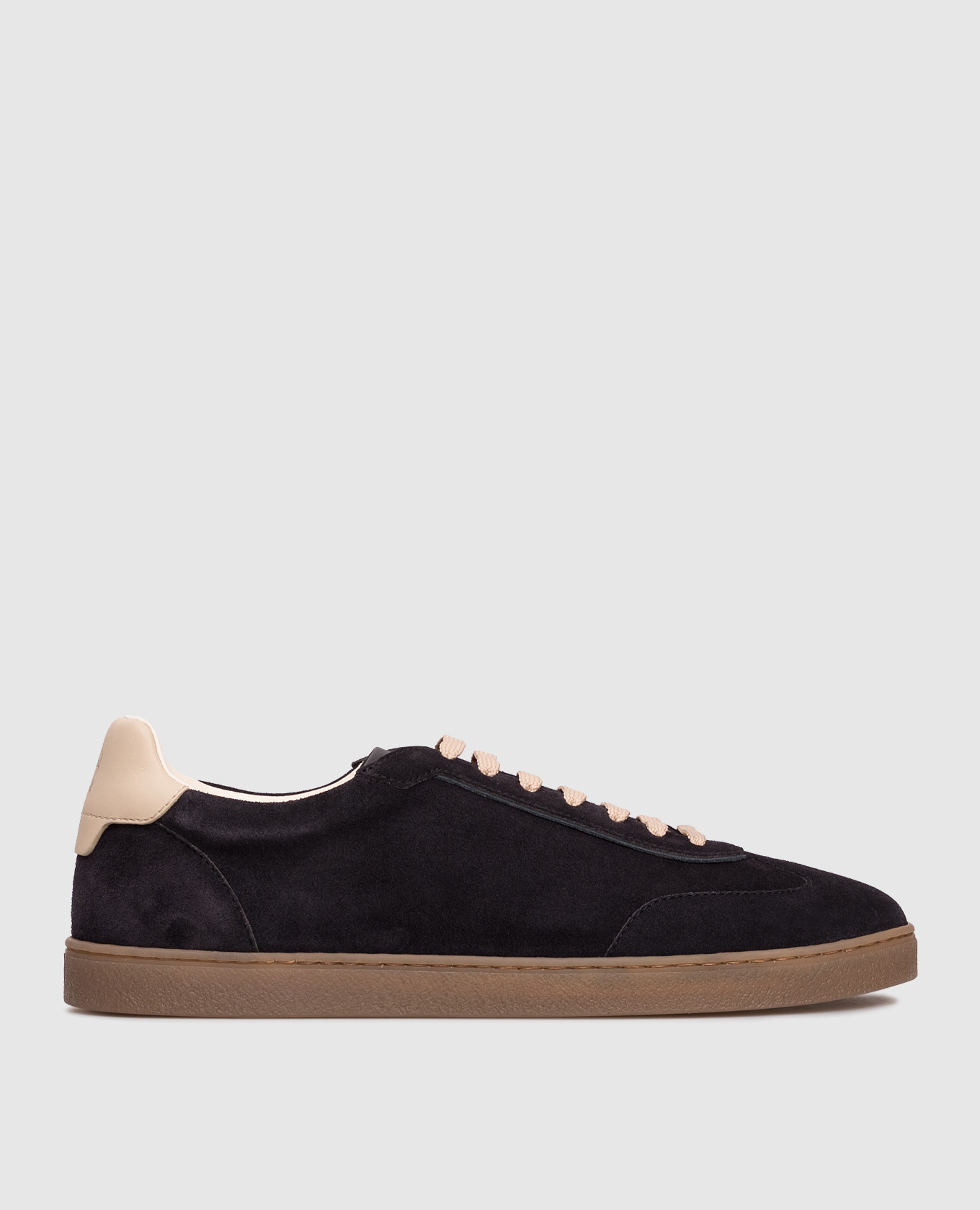 Blue suede sneakers Brunello Cucinelli