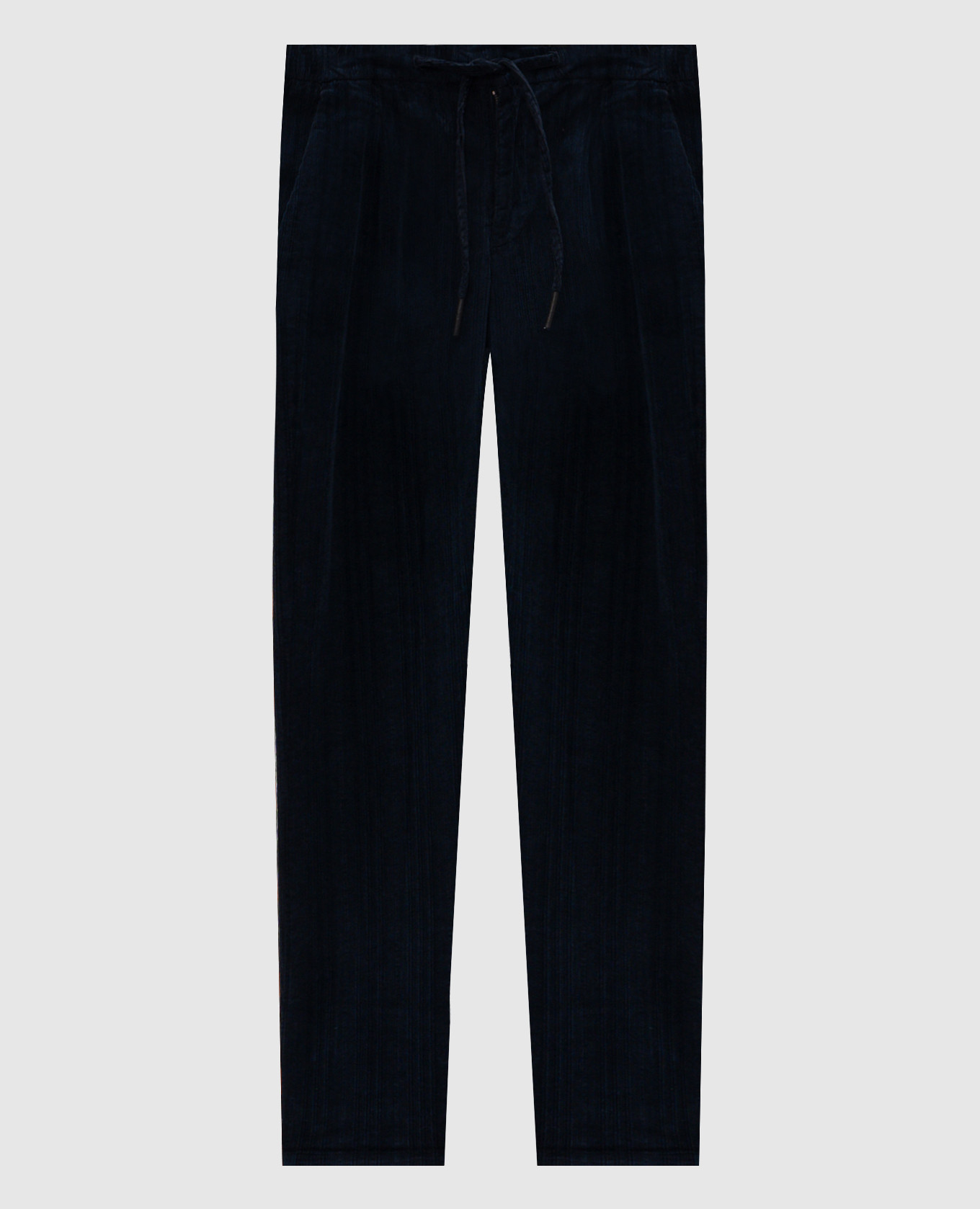Blue corduroy pants Exibit
