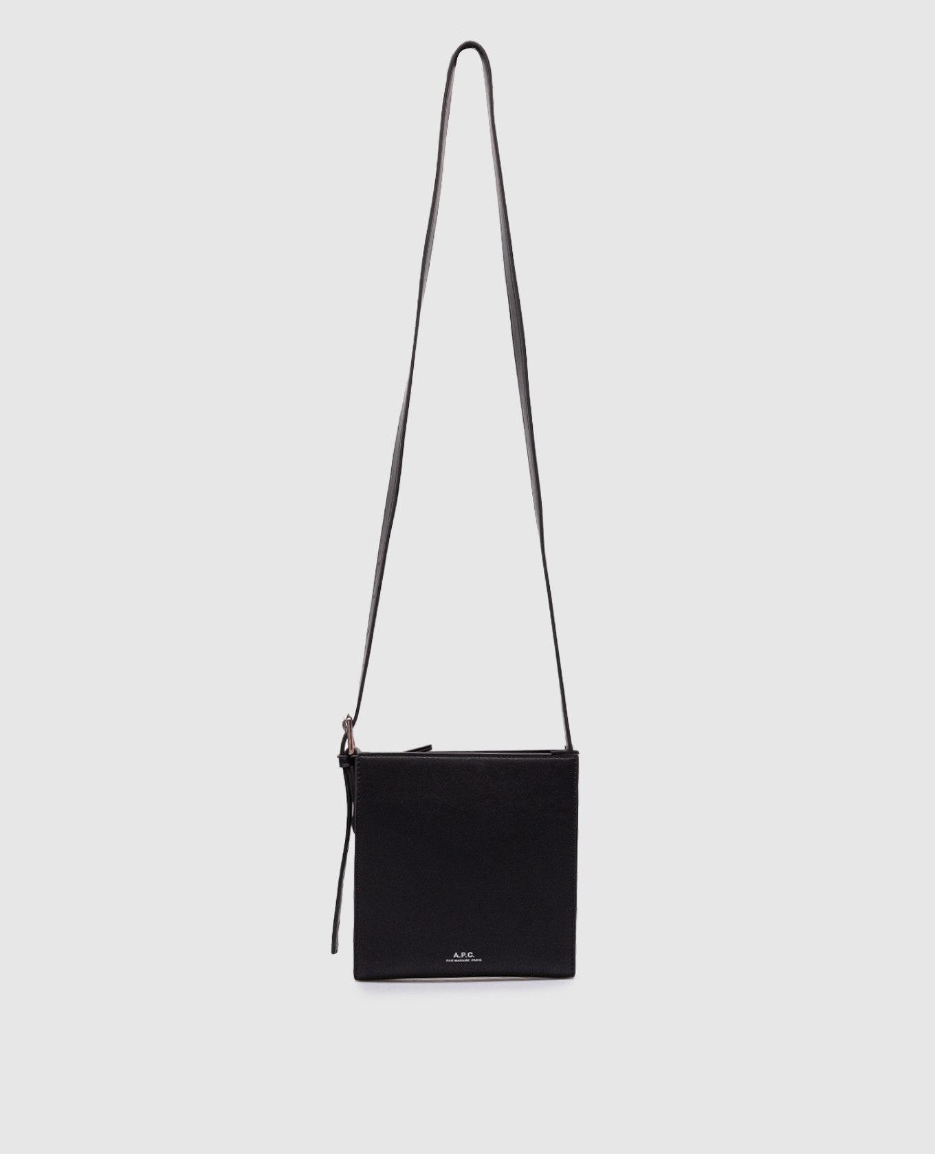 

Black leather Nino bag with logo A.P.C