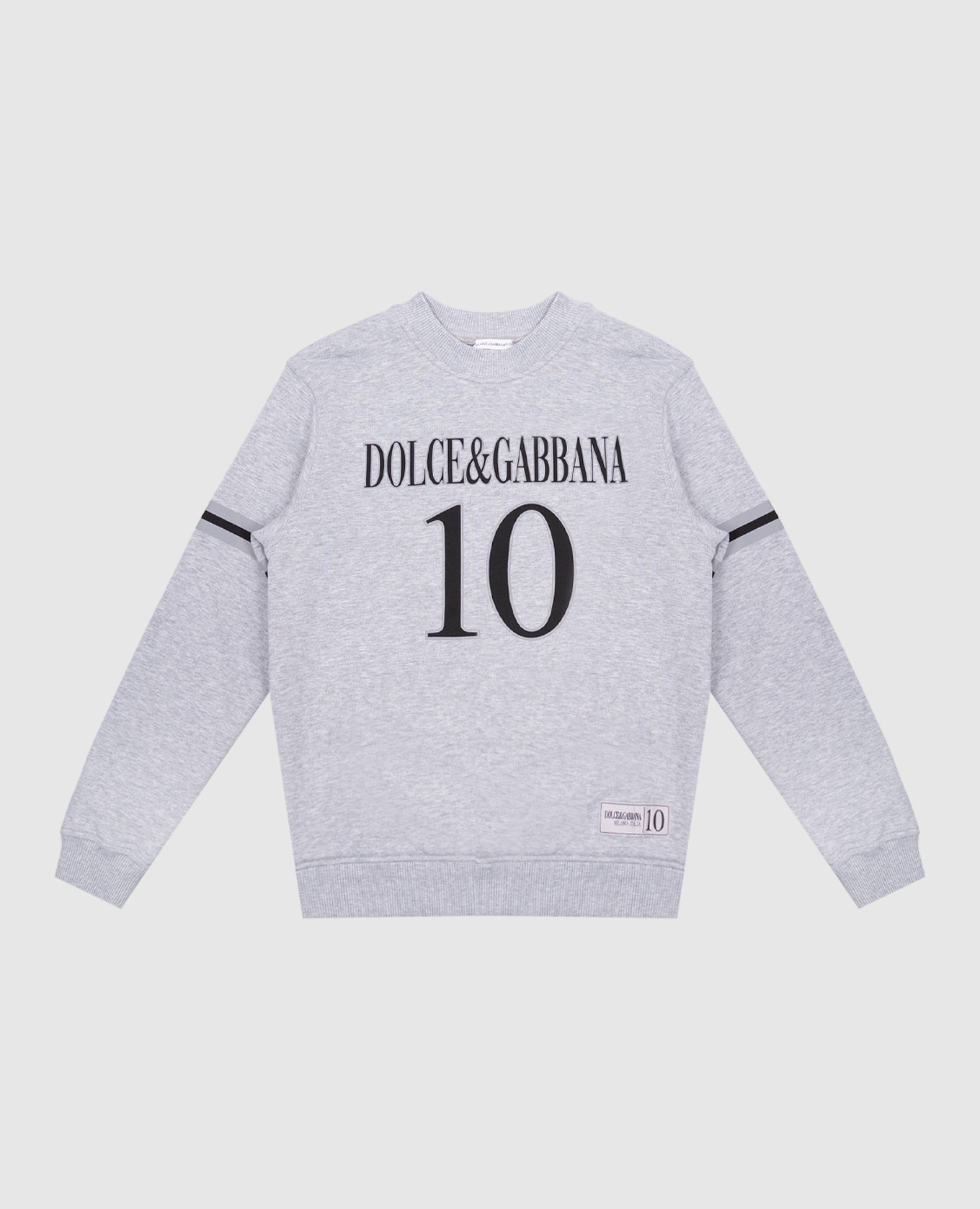 

Children's gray sweatshirt with logo print Dolce&Gabbana, Grey