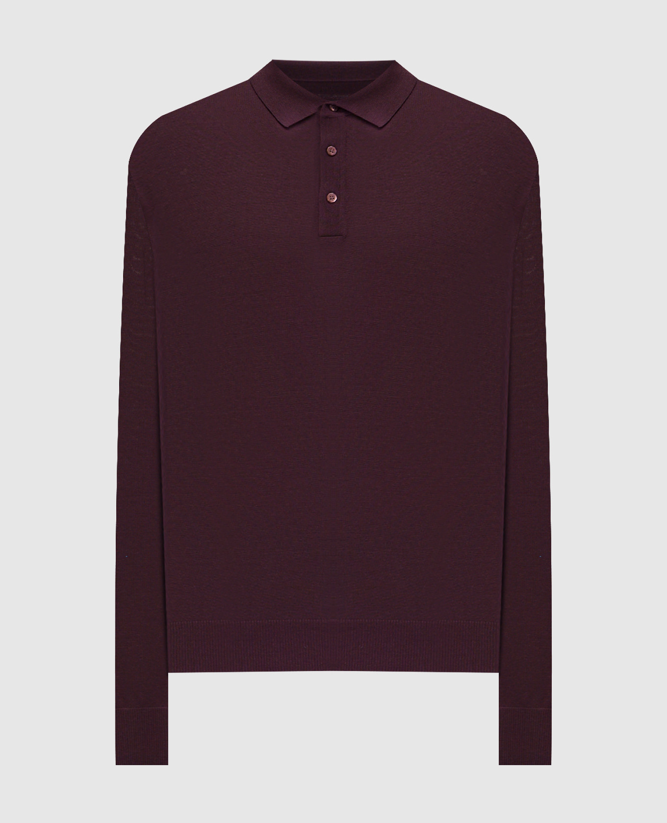 

Purple wool polo with monogram Stefano Ricci, Violet
