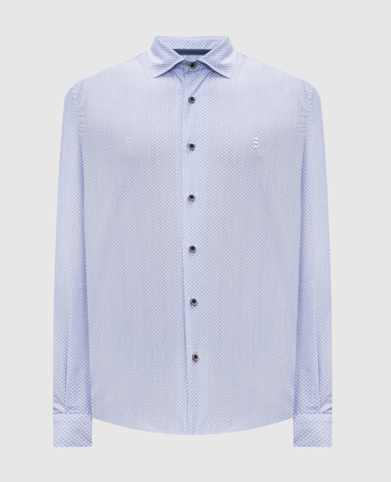 Blue patterned shirt florentino