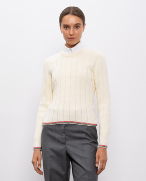 Thom Browne Beige wool sweater FKA501AY1024