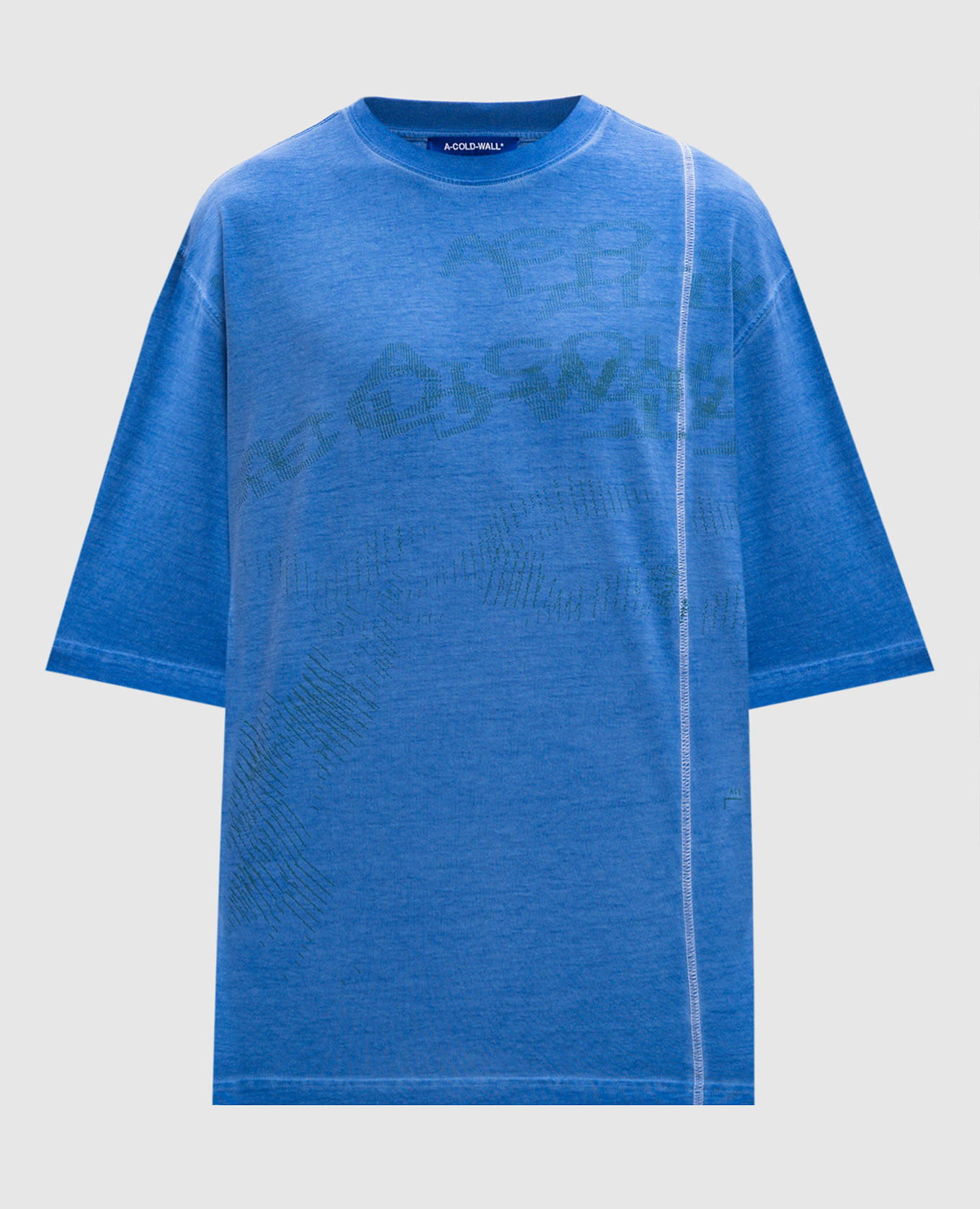 Annex blue t-shirt with print a cold wall