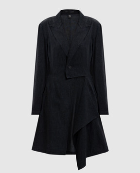 Y`S Yamamoto Gray long jacket YLJ01008