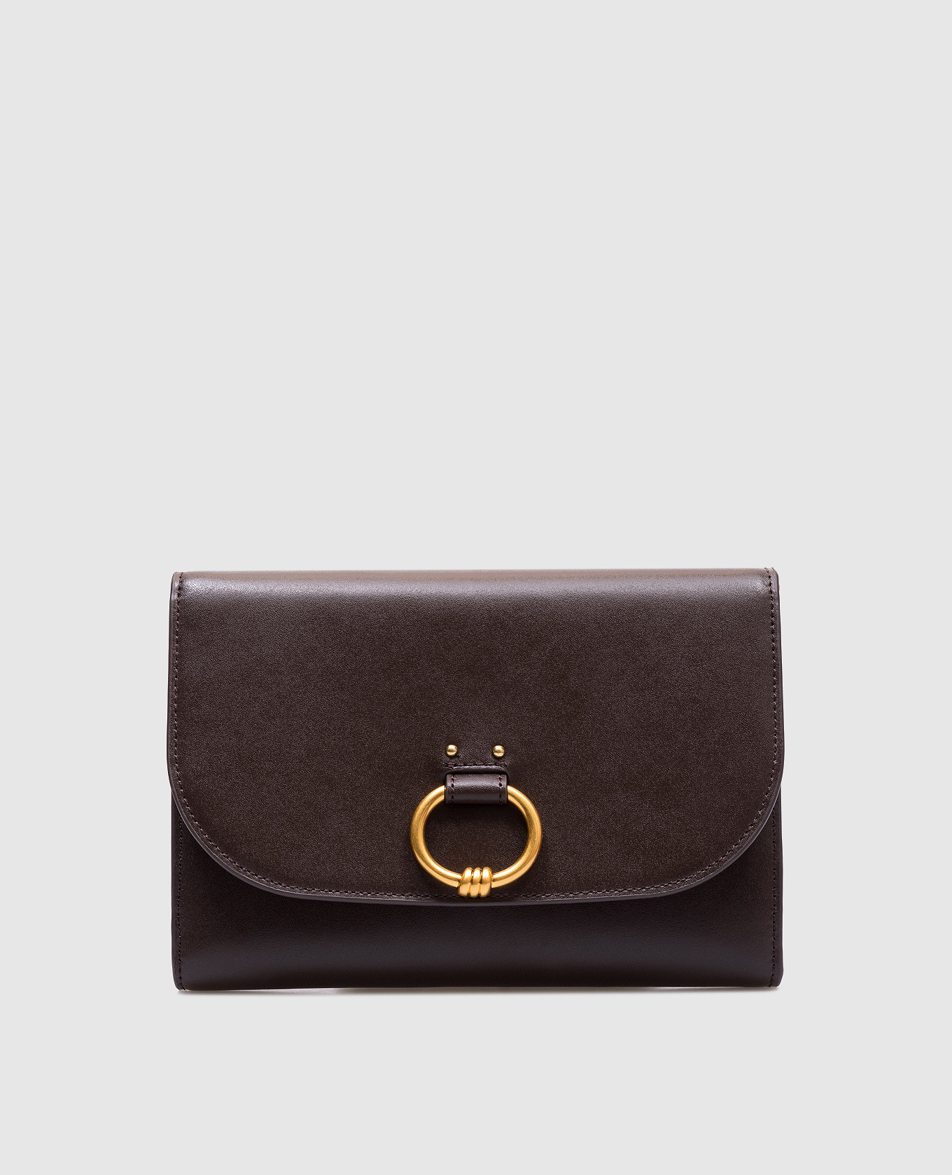 

KAIA brown leather crossbody bag Gianni Chiarini