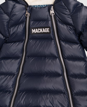 Mackage Children's blue down jumpsuit BAMBI BAMBI
