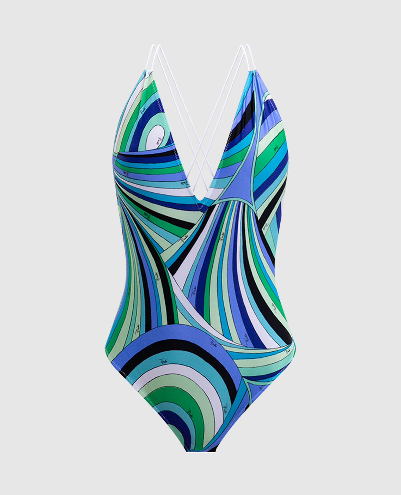 

Swimsuit in branded print PUCCI, White