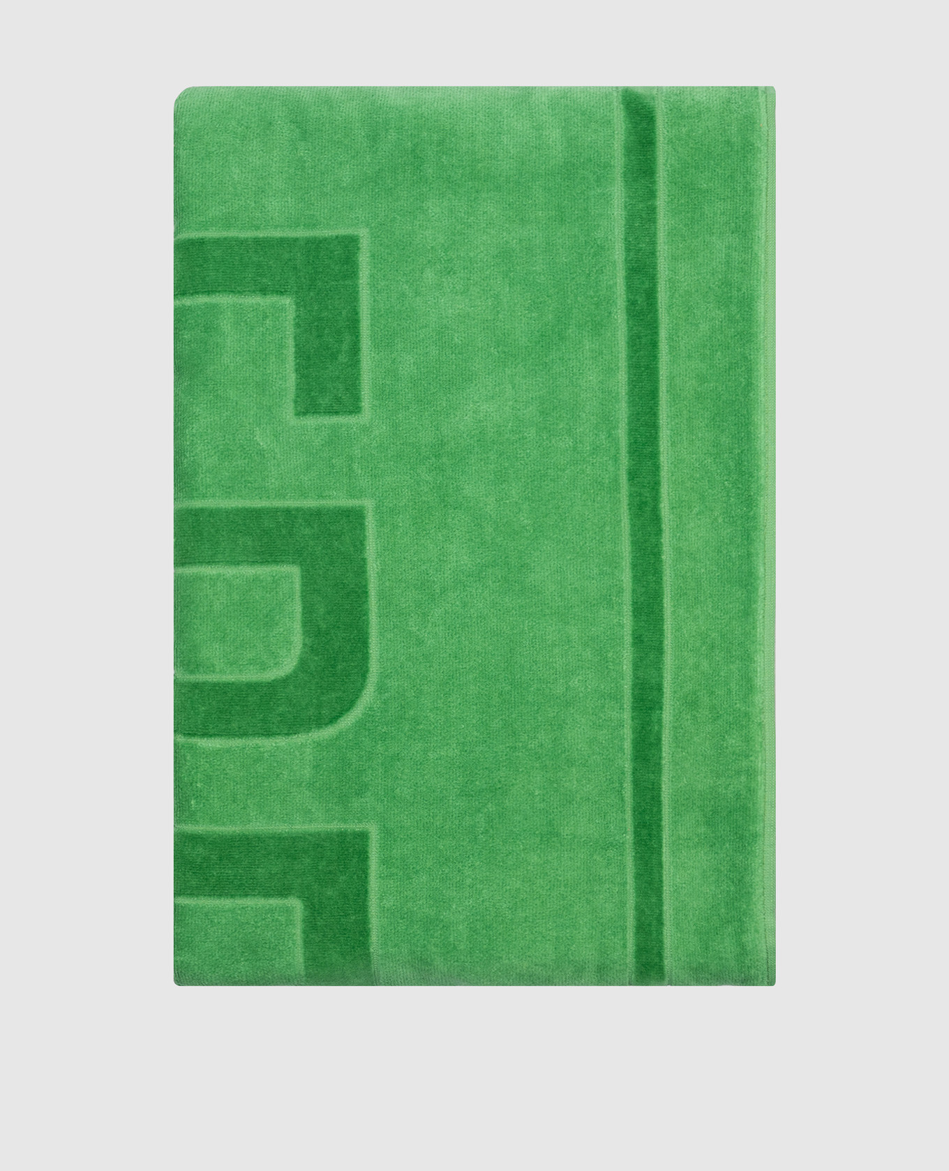 

Green beach towel with logo Vilebrequin