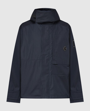 A Cold Wall Blue windbreaker with logo ACWMO239
