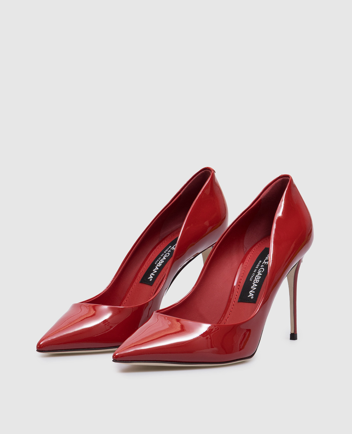 

Red patent leather shoes with DG logo Dolce&Gabbana