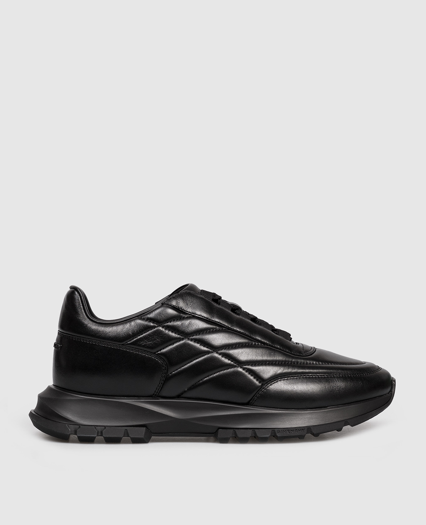

Black leather sneakers with logo Givenchy