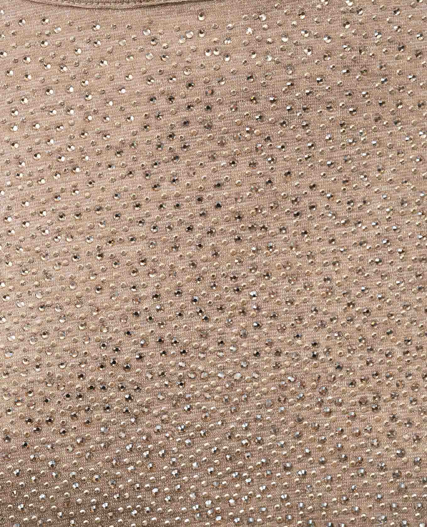 Beige top with crystals Ermanno Scervino 5