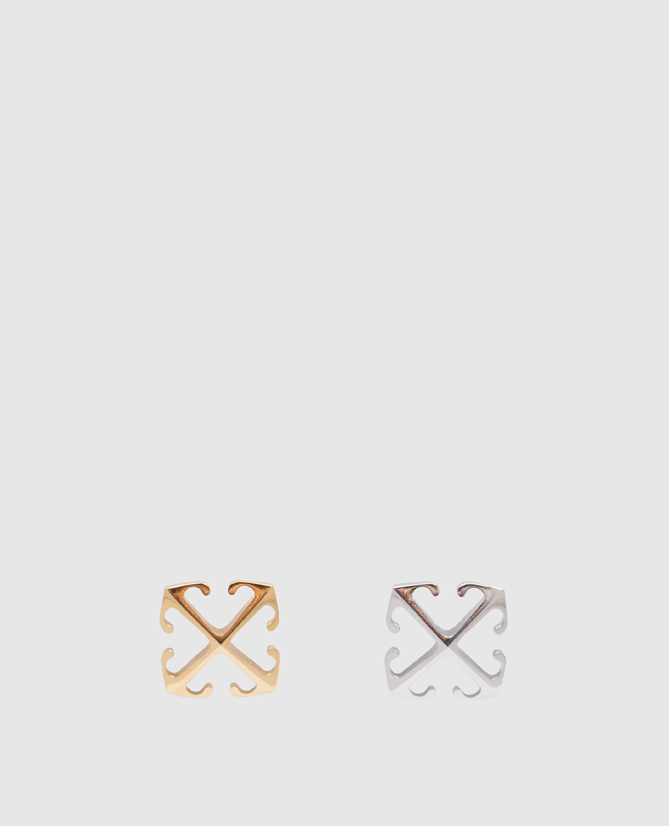 

Earrings in the form of an Arrow emblem Off-White, Golden