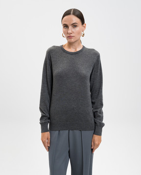 Dolce&Gabbana Gray cashmere sweater FXXAGZJBW0P