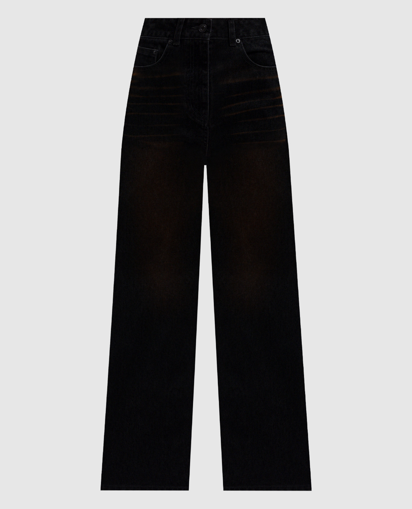 

Black jeans with a worn effect Juun.j