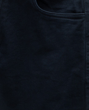 Officina 36 Blue jeans with logo patch 0202508975