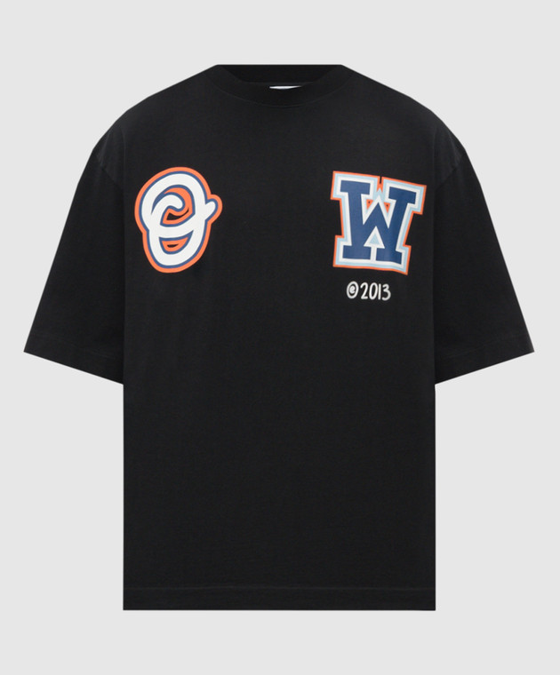 Off-White - Black Wizard t-shirt OMAA120F24JER00Q - shop with