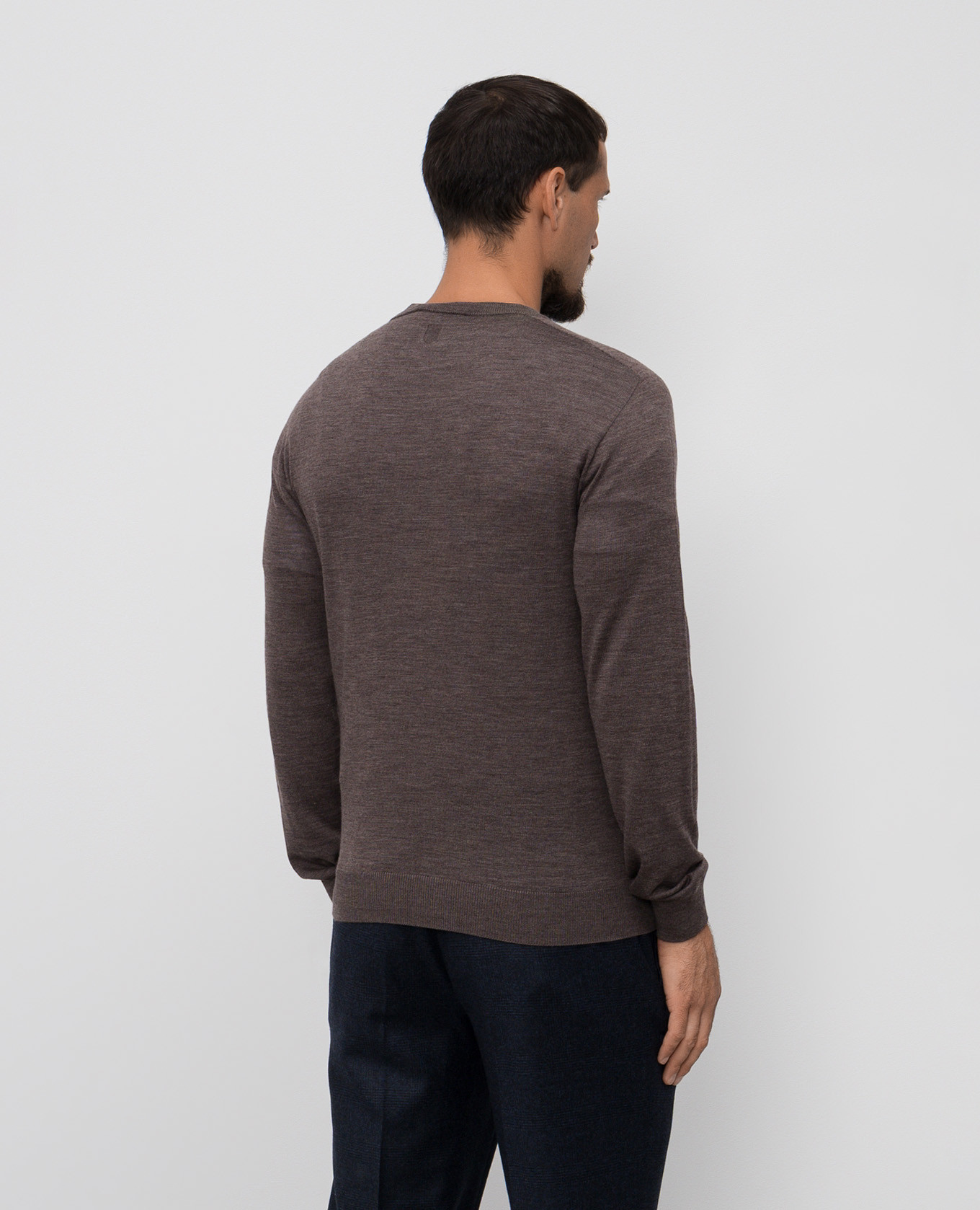 

Brown wool jumper Canali