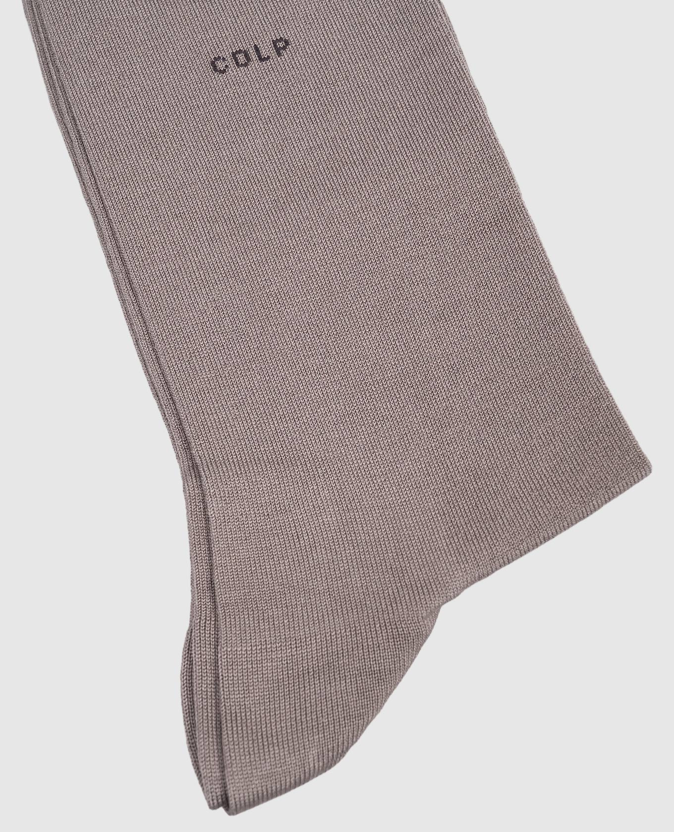 

Grey socks with CDLP logo CDLP