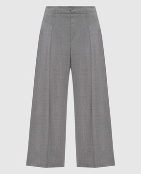 Intoca Gray wool pants 252FRANTRW1104