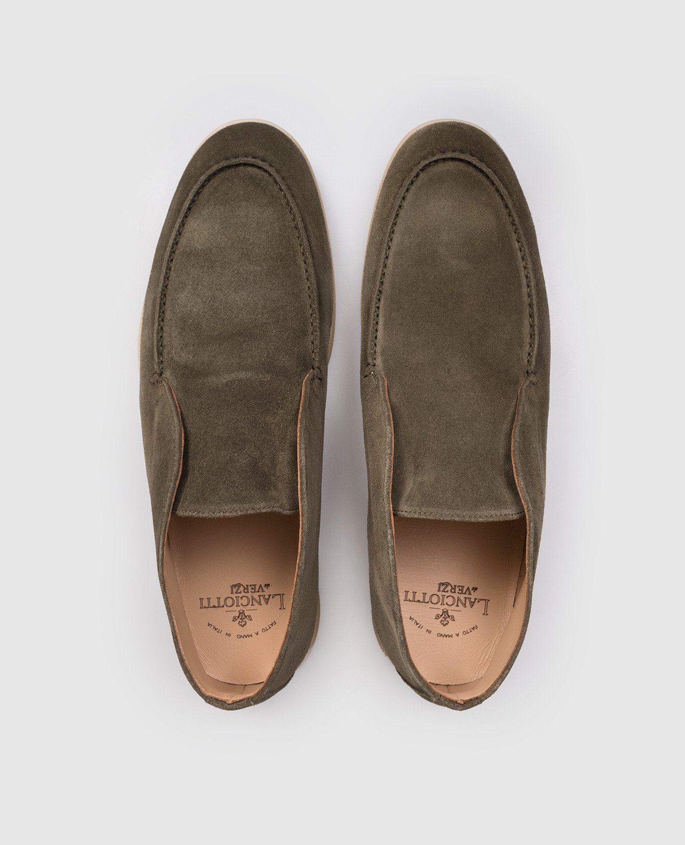 

Khaki suede deserts FUSCO Lanciotti De Verzi