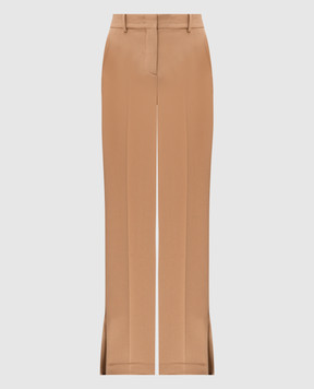 Ermanno Scervino Beige pants with slits in the side seams D466P302ILM