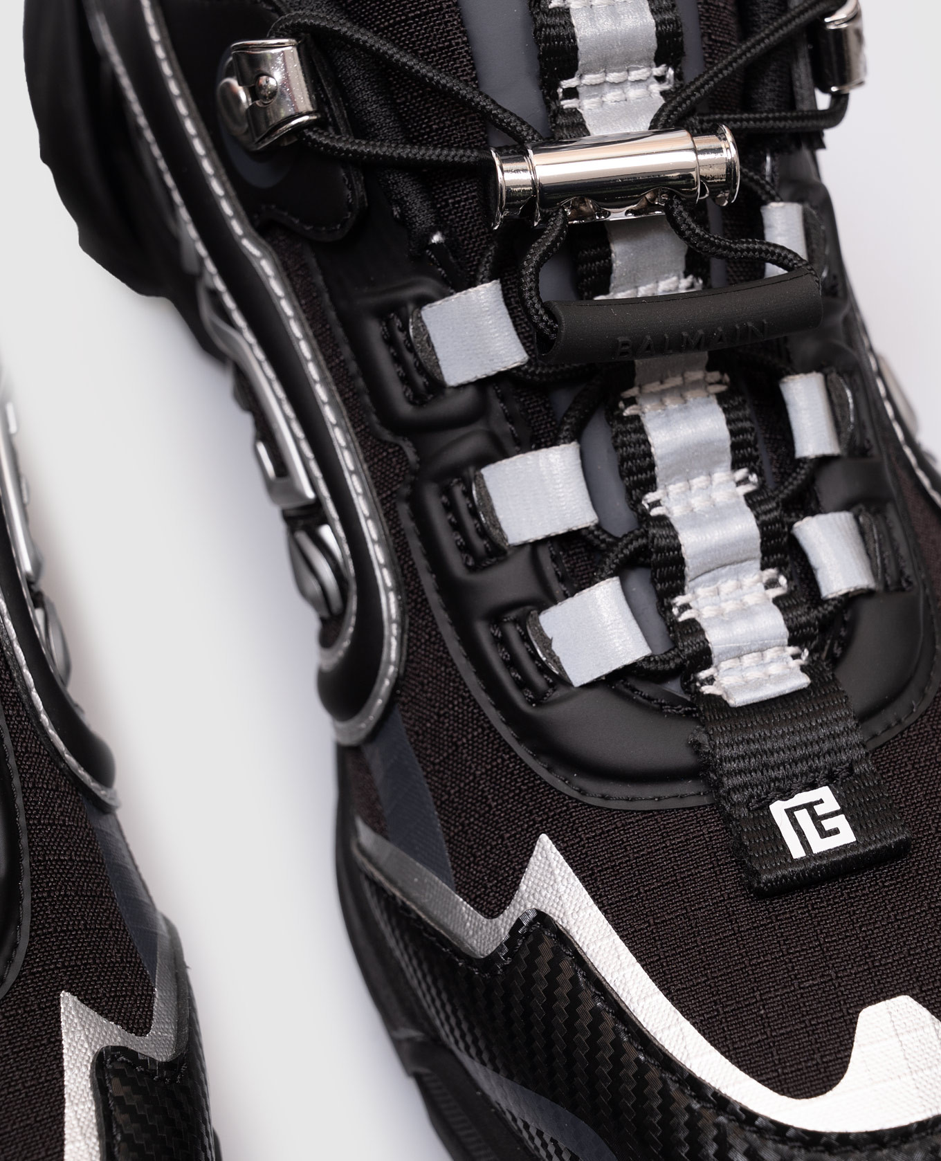 

Black Cosmic Dust sneakers with logo Balmain