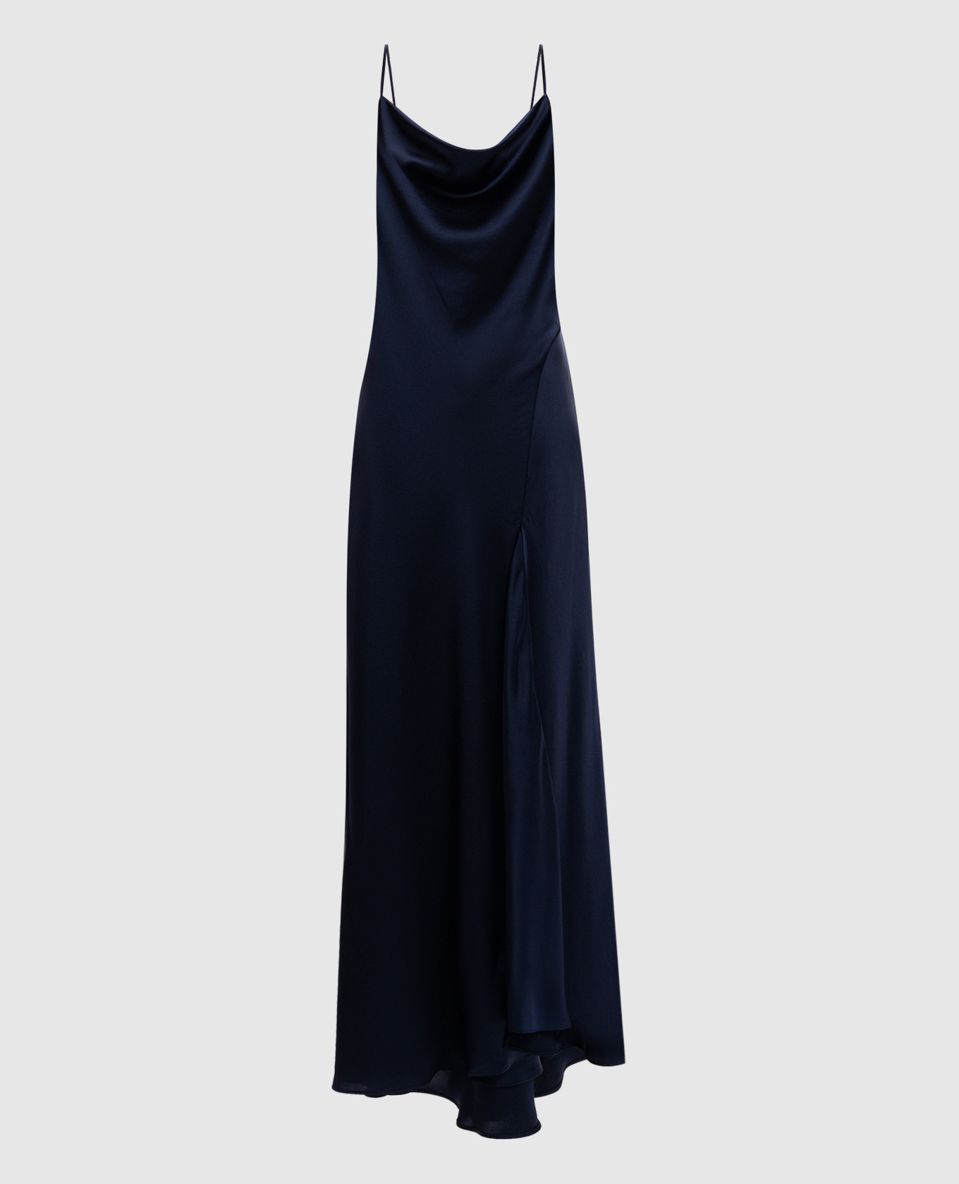 Blue maxi dress with slits Simkhai