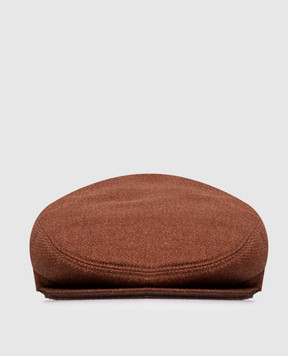 Stefano Ricci Brown wool cap MCV51SB100WK002T
