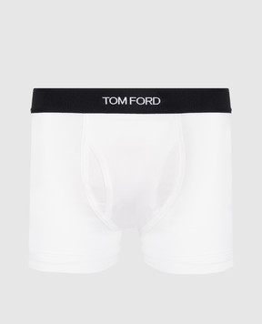Tom Ford White boxer briefs with logo T4LC31410