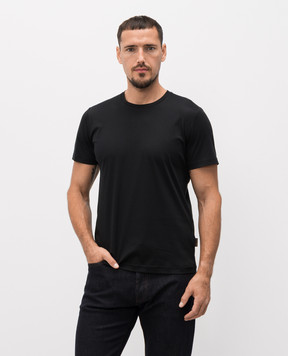 MooRER Black T-shirt MIKE MIKE4TC