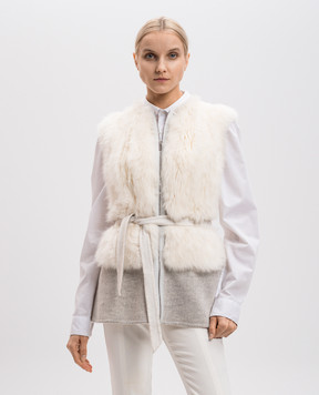 Rindi White vest 297TE0R6