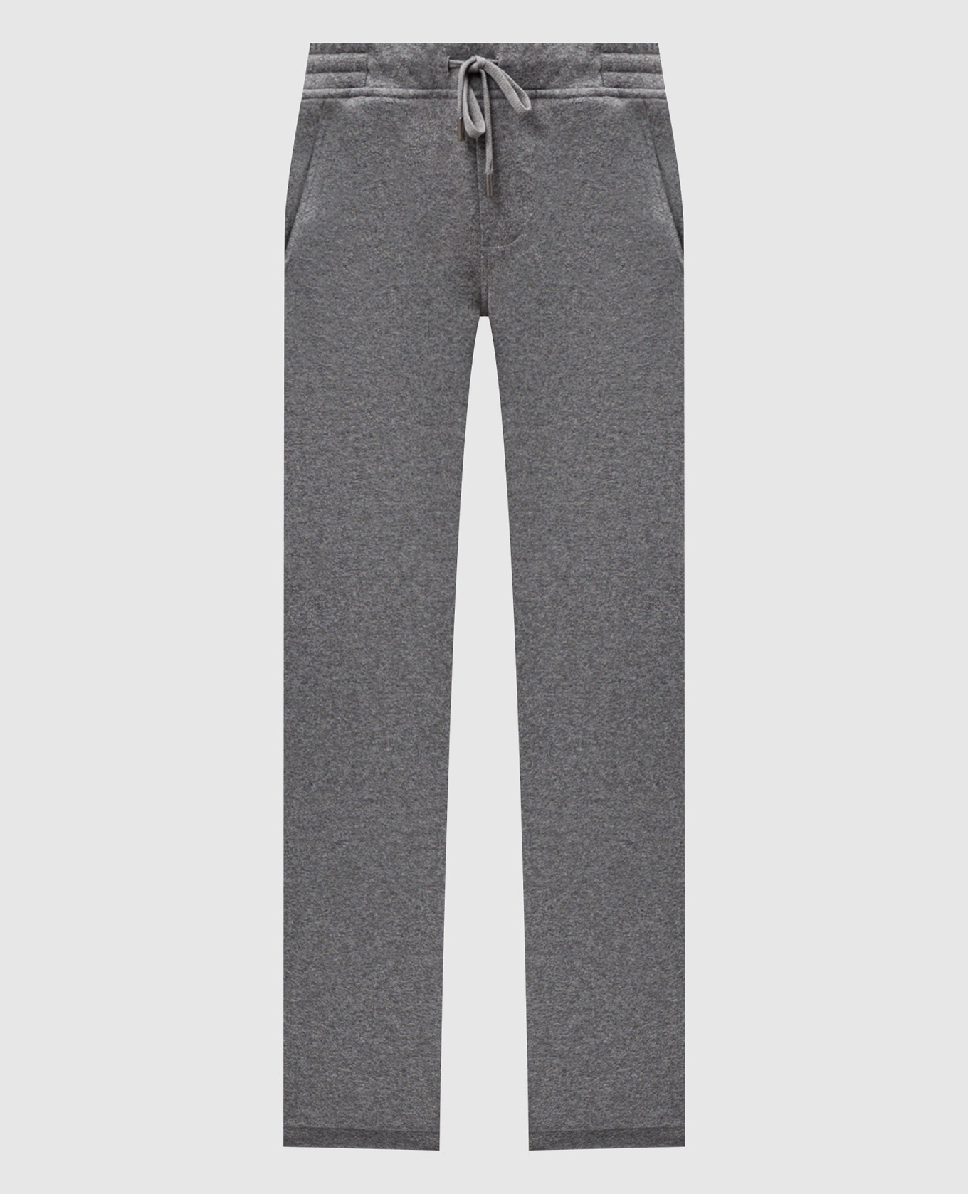 

Gray pants with logo patch CAPOBIANCO, Grey