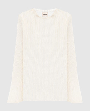 Khaite White Elowen jumper 9860126