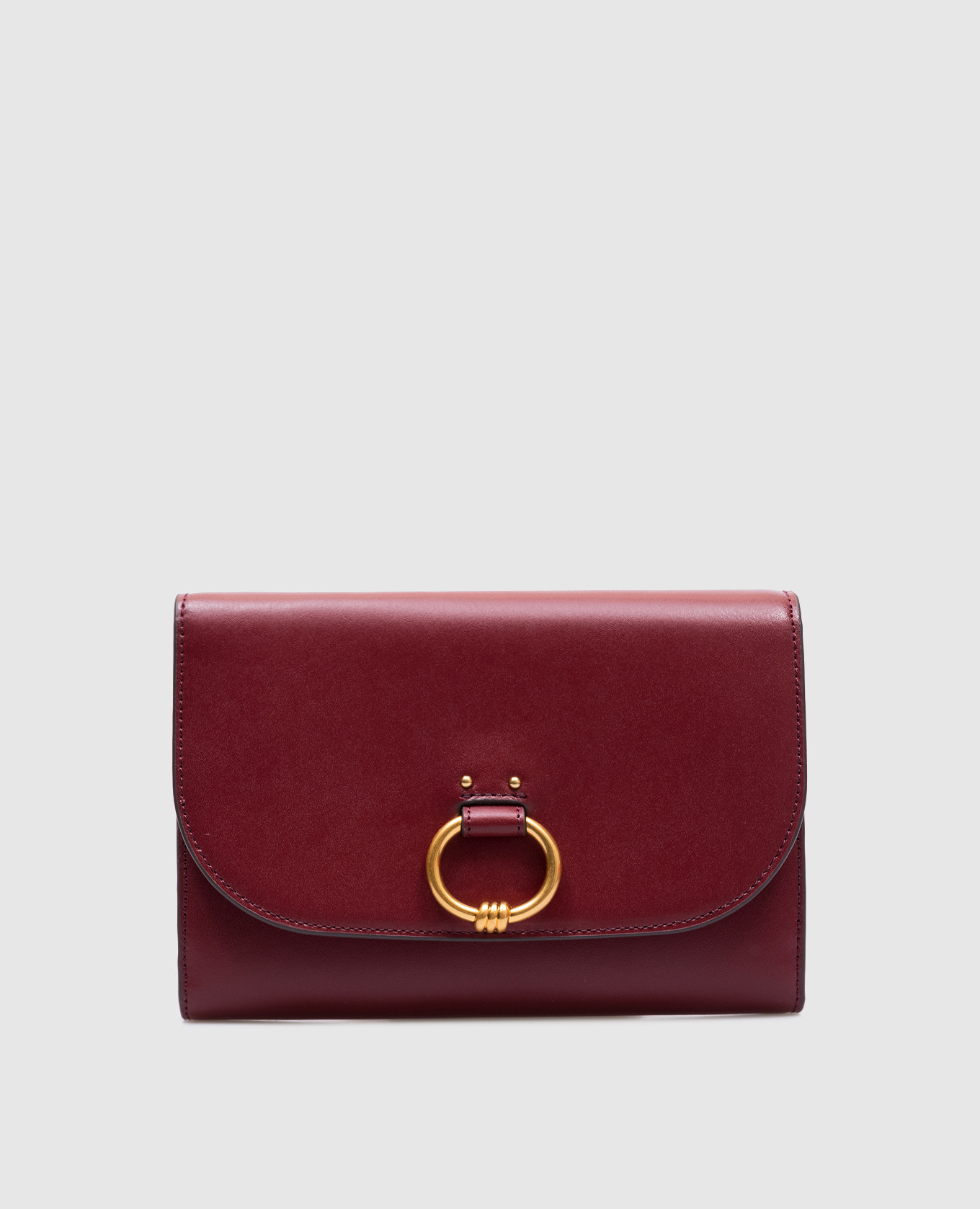 

Burgundy leather crossbody bag KAIA Gianni Chiarini