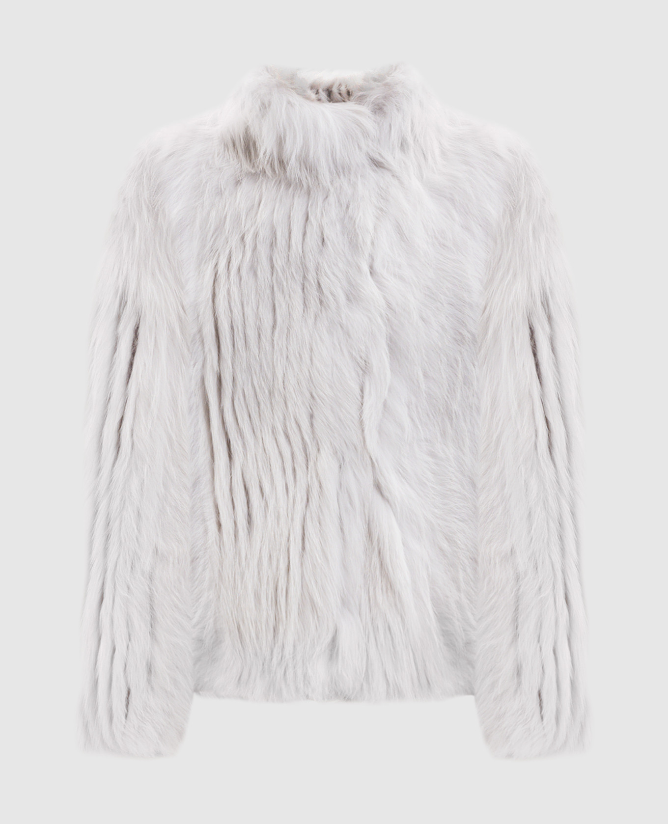 

White fox fur coat Elpidio Loffredo